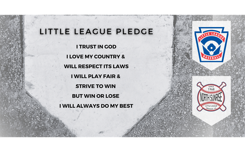 Little League Pledge