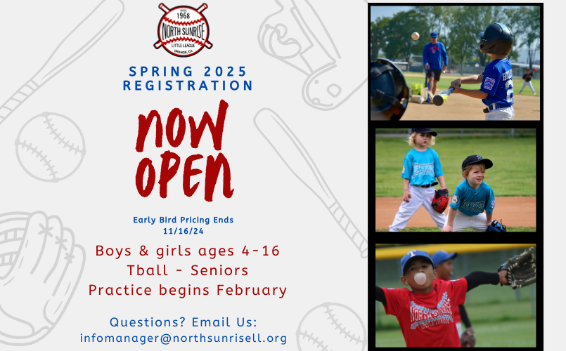 Spring Registration Open!